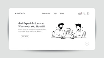 Two women shaking hands symbolizing partnership, collaboration, and clear planning for business success, illustrated in a modern minimalist style for strategy, teamwork