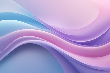 Fototapeta premium Pastel Wave Serenity