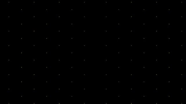 Cinematic High Tech VJ Loop Featuring Liquid Gold Hexagonal Shapes Opening and Closing in Seamless Motion