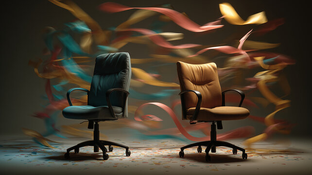Office chair racing competition brings fun and excitement to the workplace - Powered by Adobe