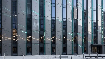 Discover sleek architectural design inspiration with modern glass facade, perfect for showcasing innovative construction and contemporary building aesthetics today