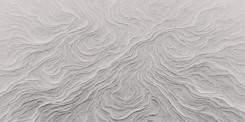 Abstract natural pattern of white dry sand texture on a summer beach with ripples and subtle dune waves