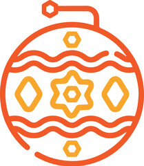 Festive Christmas decorations featuring seasonal ornaments and holiday colors