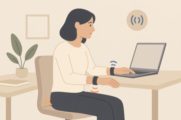 Empowering Digital Engagement through Wearable Technology with Seamless Connectivity Enhancing Productivity and Ergonomic Solutions for Modern Workspaces