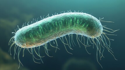 Exploring the Fascinating Structure of Vibrio Cholerae at a Microscopic Level