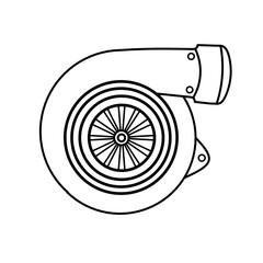 Turbo custom performance auto logo inspiration, automotive, sport, vintage