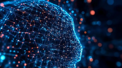 Explore the future with this stunning AI headshot, perfect for tech startups, innovative projects, or to add a modern touch to your brand identity