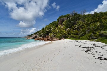 Anse Marie-Louise de l'ile Grande Soeur Seychelles