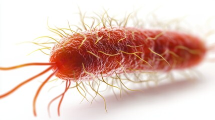 Exploring the Intricate Structures of Escherichia Coli in a Macro Perspective of Microscopic Science