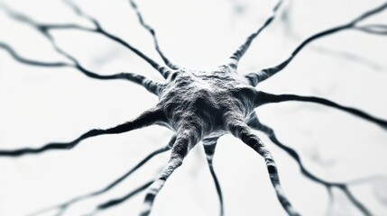 Exploring the Intricate Details of a Neuron Revealing Its Complex Structure and Function