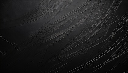 matte black wallpaper with subtle metallic scratches and streaks
