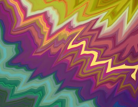 crazy jagged zigzag pattern background