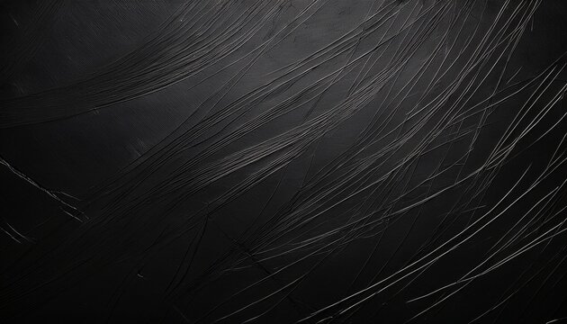 matte black wallpaper with subtle metallic scratches and streaks
