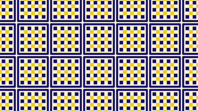 Mediterranean mosaic tile pattern — classic Italian style with floral and geometric motifs, perfect for kitchen backsplashes or interior decor.