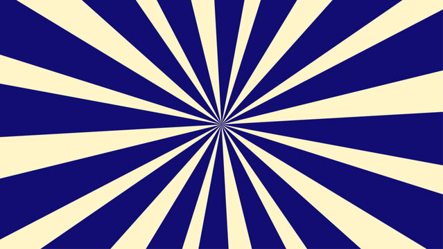 Vintage circus optical pattern with narrowing stripes creating a dramatic focal point. Retro geometric vibe for bold prints, event graphics, packaging, and eye-catching contemporary decor.