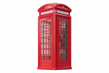 Classic Red Telephone Booth