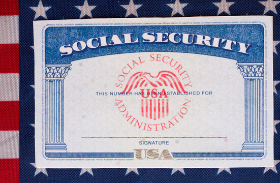 Moscow, Russia, 12.05.2025  Social Security document
