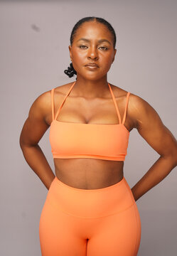 Portrait of an African personal trainer