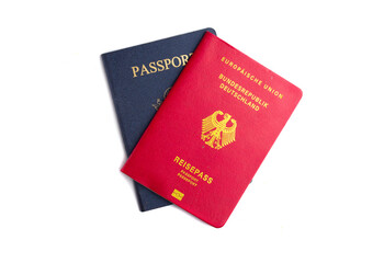 German passport from the USA