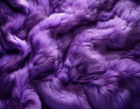 close up of textured purple fabric with intricate fibers creating soft plush pattern ideal for interior design home decor and textile wallpapers