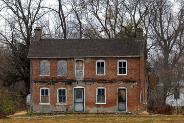 old house in the woods