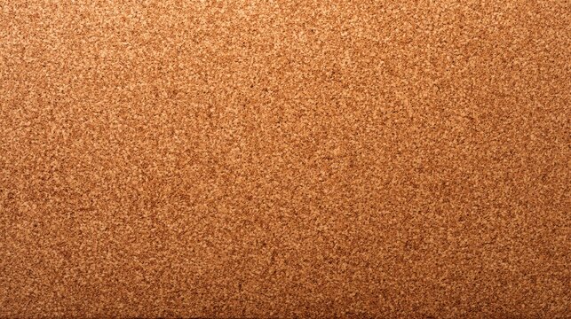 Textured cork surface background ideal for design, crafts, announcements, and educational projects featuring a warm brown color and natural appearance