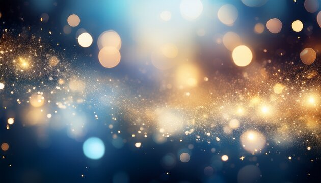 ethereal lightscape a dreamy abstract galaxy of shimmering lights and bokeh for backgrounds and designs