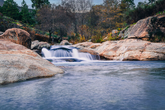 Waterfall at El Jevero, Acebo.