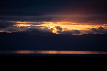 Dramatic Sunset over Coromandel Peninsula