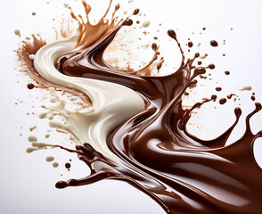 clapoter, vecteur, arbre, illustration, conception, art, nature, liquide, couleur, abattre, orange, mod&egrave;le, fleur, silhouette, chocolat, jus, peindre, mouvement, caf&eacute;, boire, eau, fruit, peinture, jau