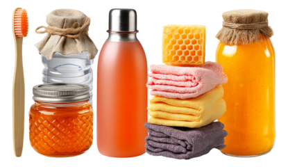 Eco-Friendly Household Starter Kit with Natural Products and Cleaning Essentials