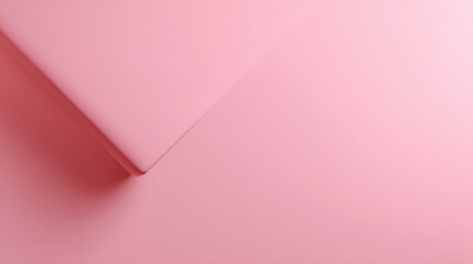 Elegant pastel pink background with smooth textures and subtle shadows for visual art, design inspiration, and creative projects in commercial use