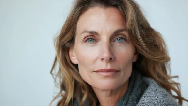 Woman with thoughtful expression gazing off to the side
