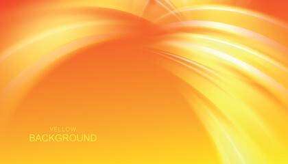 Yellow gradient mesh texture. Colorful bright orange background