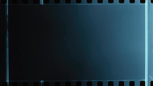 Vintage film countdown loop with frame burns. High quality 4k footage