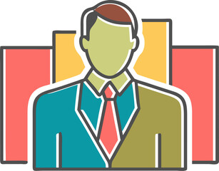 Confident Professional Businessman in Modern Corporate Setting