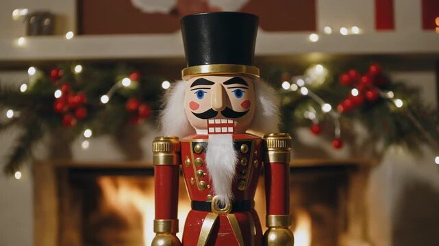 Nutcracker Figurine Festive Holiday Decoration Fireplace Mantel Christmas Spirit high quality professional