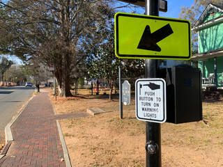 NC Cornelius Push Button and Yellow Arrow 2025