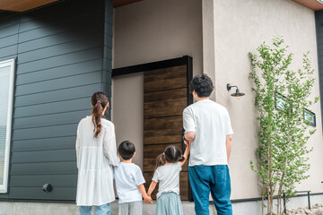 Couples and families who built a new home (mortgage)
