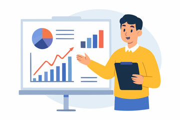 Student Presentation Vector