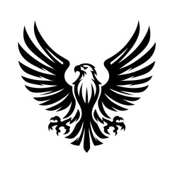 Obraz premium Flying Screaming eagle full b...