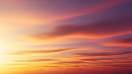 Obraz premium “Eternal Sky: Romantic Sunrise to Sunset Fantasy Scene”