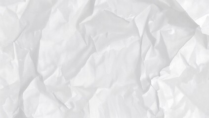 Obraz premium Textured White Paper Crumpled and Abstract Background for Design and Presentations