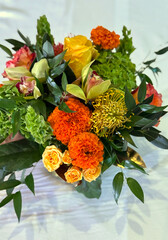 Colorful flower arrangement	