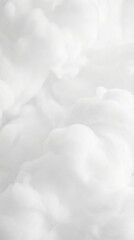 Abstract white cloud texture background with soft light and shadow. Concept of purity, softness, and dreams for backdrop.