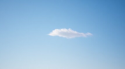 Wide-angle lens. A fluffy white cloud drifts across the vast blue sky. The weather is mild and sunny, creating a serene and peaceful atmosphere in a pristine environment. Travel magazine, destination 