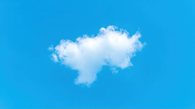 Wide-angle lens. A fluffy white cloud drifts across the vast blue sky. The weather is mild and sunny, creating a serene and peaceful atmosphere in a pristine environment. Travel magazine, destination 