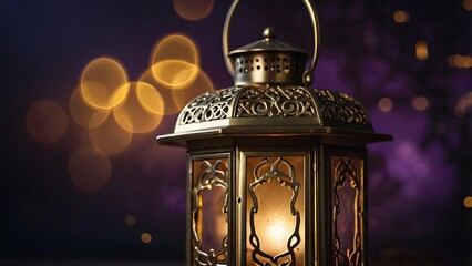 Classic Ramadan Lantern Bokeh