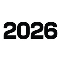 Boldly announce the year 2026 in impactful designs for calendars and events