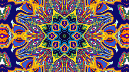 Cosmic Psychedelic Kaleidoscope, VJ Background Visual